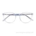 fashion round acetate glasses frames,women men circle acetate optical eyeglasses frames